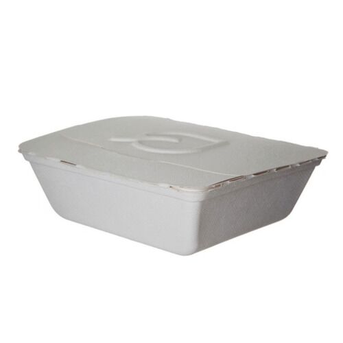 Eco Products Sugarcane White Container 58 oz 8.25 in x 7.5 in x 2.5 in EP-FSC58